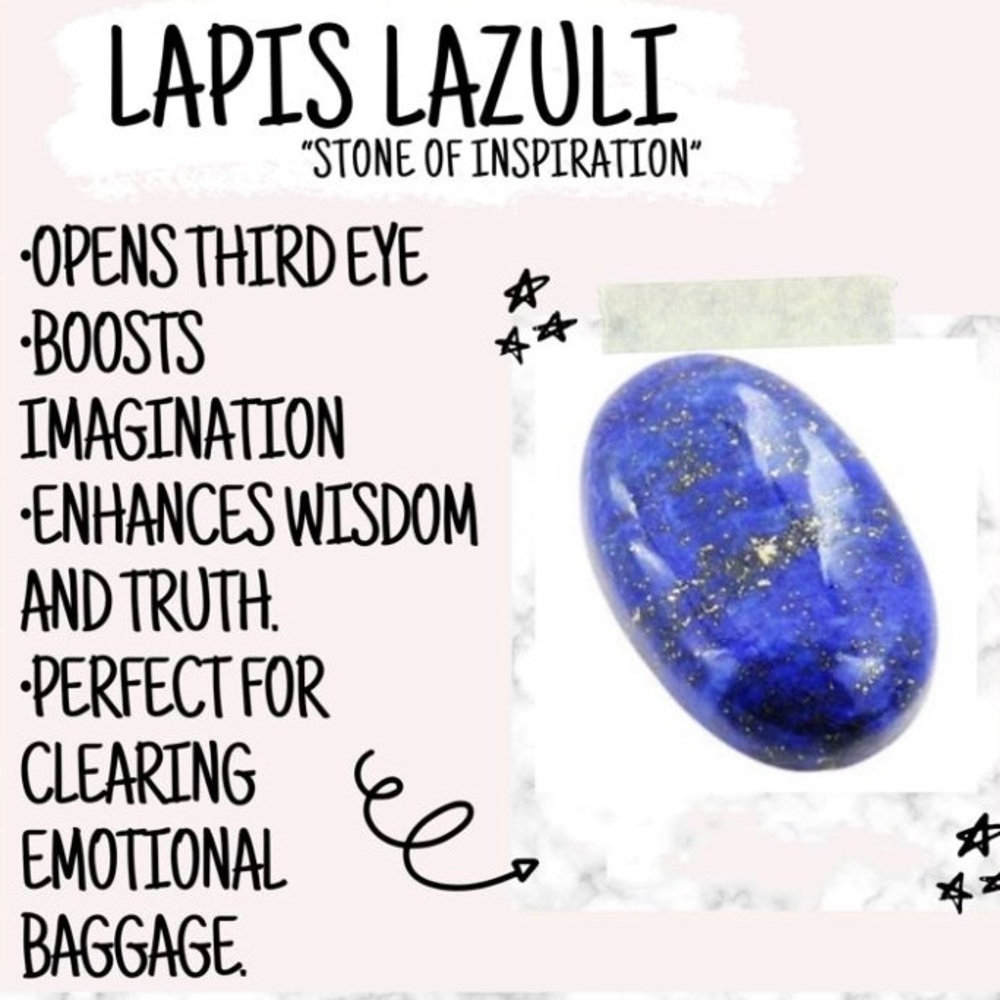 2 Pieces Of Lapis Lazuli Stone - Picture 3 of 3